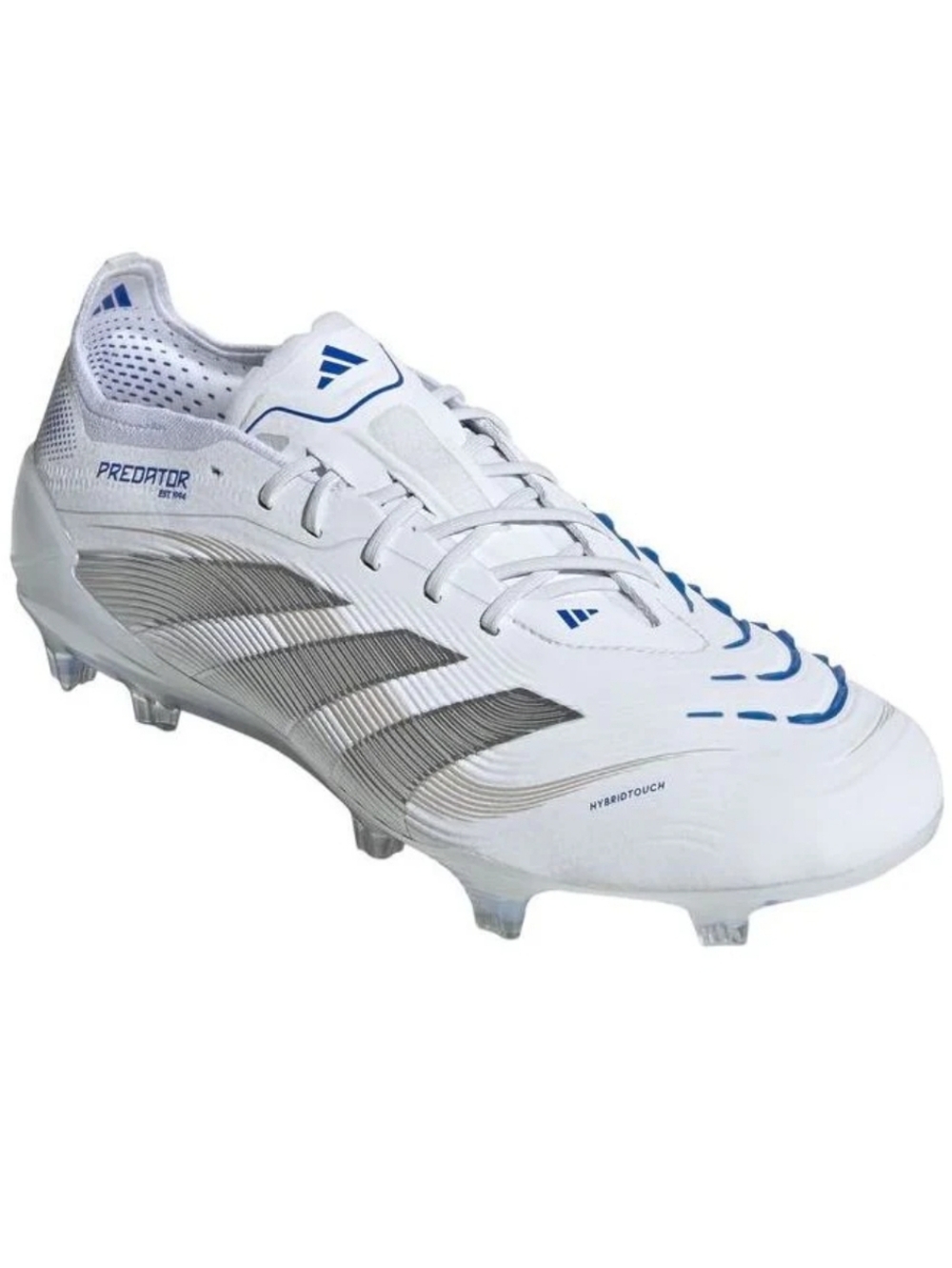 adidasPredator Elite FG 'Polar Victory Pack White Silver Size 11.5